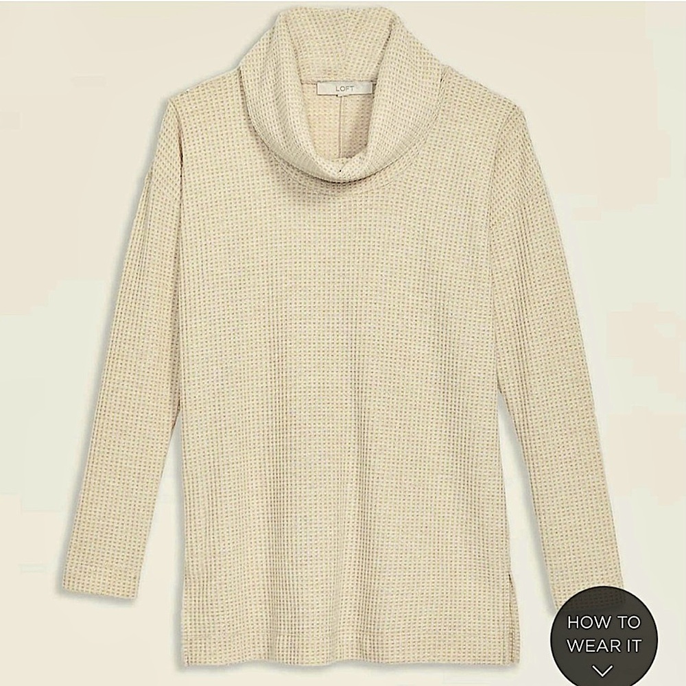 LOFT Cowl Neck Sweater